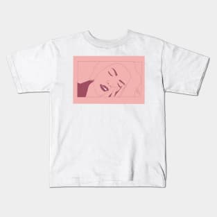 Halsey minimalist outline Kids T-Shirt